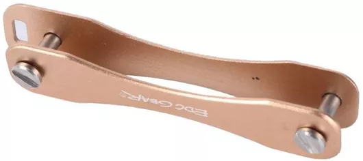Μπρελόκ Clip Κλειδιών Edcgear Μεταλλικό Χρυσό