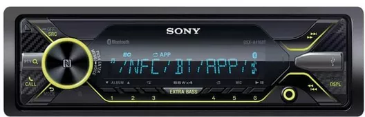 Ηχοσύστημα Αυτοκινήτου Sony DSXA416BT Universal 1 DIN USB/Bluetooth