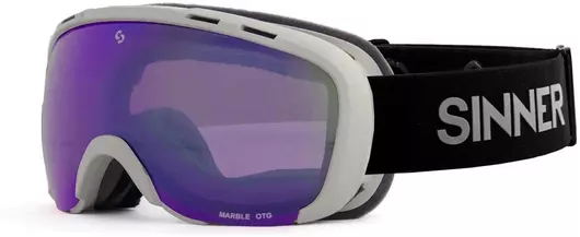 Μάσκα Σκι & Snowboard Sinner Marble Otg Ενηλίκων με Φακό Μοβ