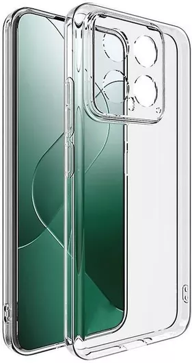 Θήκη Κινητού Back Cover για Xiaomi 14/14 Pro 5G Σιλικόνη Διάφανο