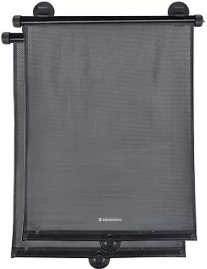 Ηλιοπροστασία για Βρέφη Kikka Boo Roller Σετ 2τμχ 46x41cm Σετ 2τμχ 46x41cm Μαύρο