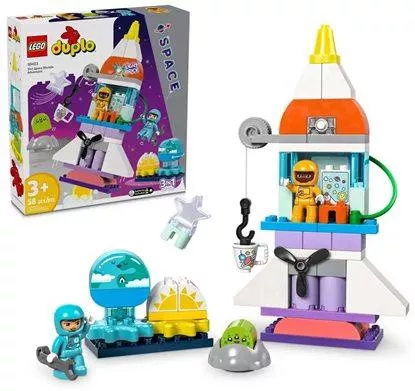 Lego Duplo 3in1 Space Shuttle Adventure #10422 για 3+ Ετών