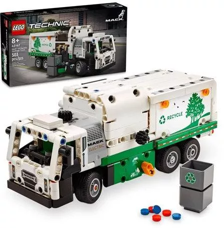 Lego Technic Mack Lr Electric Garbage Truck #42167 για 8+ Ετών