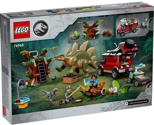 Lego Jurassic World Dinosaur Missions: Stegosaurus Discovery #76965 για 6+ Ετών