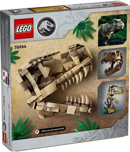 Lego Jurassic World Dinosaur Fossils: T.Rex Skull #76964 για 9+ Ετών