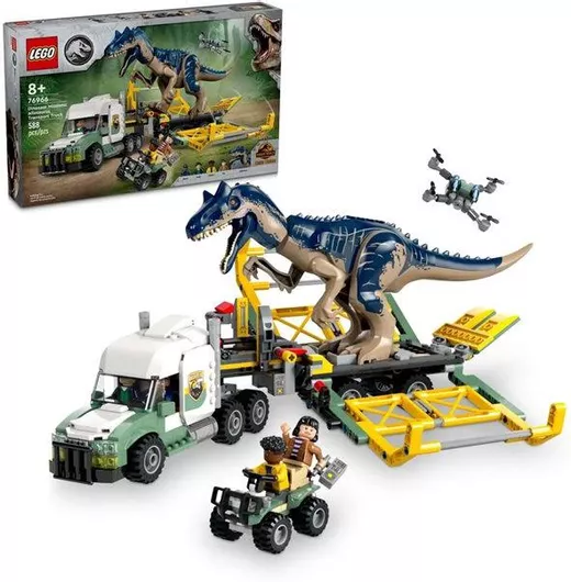 Lego Jurassic World Dinosaur Missions: Allosaurus Transport Truck #76966 για 18+ Ετών