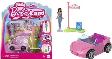 Οχήματα για Κούκλες Barbie Mattel Mini Barbieland Convertible για 4+ Ετών