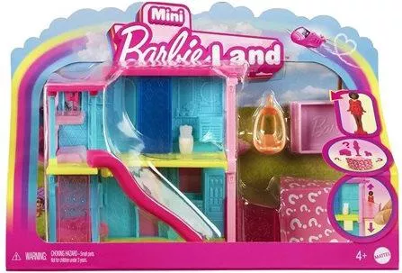 Κουκλόσπιτο Barbie Mattel Mini Barbieland Σπίτι με Αξεσουάρ για 4+ Ετών