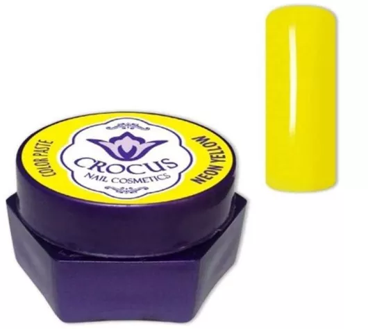 Gel Νυχιών Crocus Color Neon Yellow 5gr