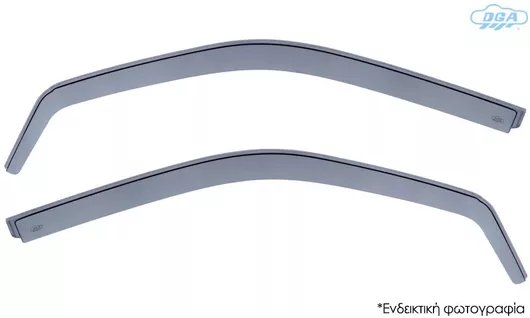 Ανεμοθραύστες Αυτοκινήτου DGA για Hyundai Tucson 5D 2021+ Πίσω Σετ 2τμχ