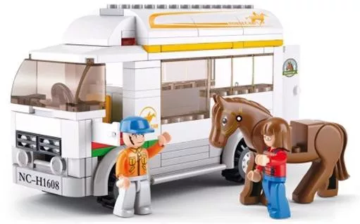 Τουβλάκια Sluban Town Farm Truck Horse Σετ 170τμχ για 6+ Ετών