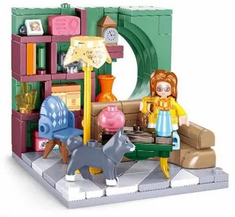 Τουβλάκια Sluban Living Room Σετ 219τμχ για 8+ Ετών