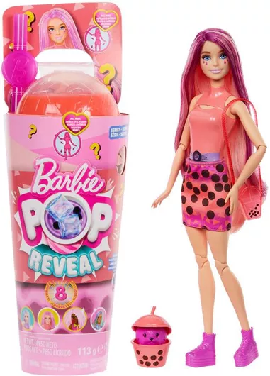 Barbie Κούκλα Pop Reveal Ρόφημα Μάνγκο για 3+ Ετών