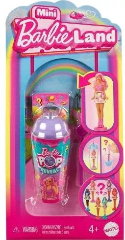 Barbie Κούκλα Mini Barbieland Pop Reveal για 3+ Ετών Τυχαία Επιλογή Σχεδίου