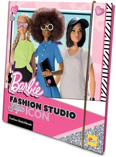 Παιχνίδι Ομορφιάς Lisciani Giochi Barbie Sketch Book Style Icon Fashion Studio για 5+ Ετών