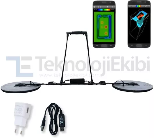 Ekibi EMF Σύστημα Ηλεκτρομανγητικής 3D Απεικόνισης Ασύρματο