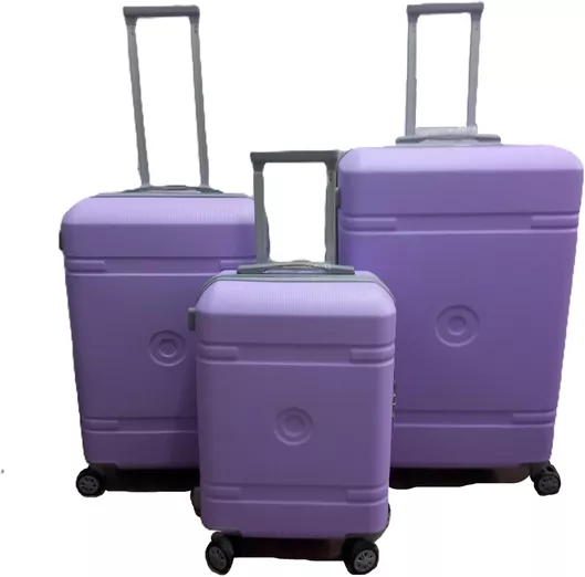 Βαλίτσες Ταξιδίου Σετ Felbags F30 Σετ 3τμχ Μεγάλη / Μεσαία / Καμπίνας Μοβ