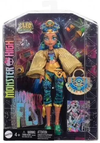 Barbie Κούκλα Monster High Monster Fest Cleo για 3+ Ετών