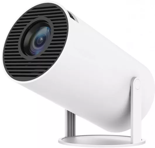 Projector Hy300 Mini HD 1280 x 720 με Wi-Fi & Ενσωματωμένα Ηχεία Λευκό