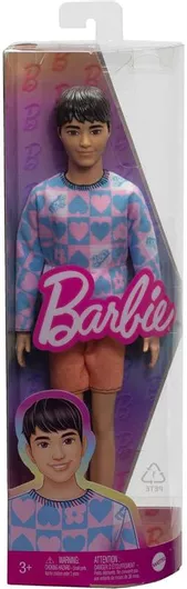 Κούκλα Mattel Barbie Ken Fashionistas No219 με Ακουστικά Βαρηκοΐας για 3+ Ετών