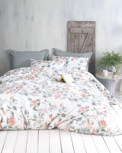 Σετ Μαξιλαροθήκες Rythmos Ilina Ilina 50x70cm 2τμχ Σομόν