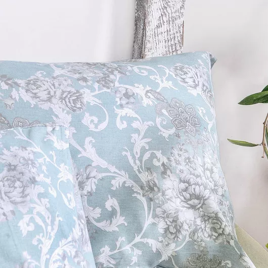 Σετ Μαξιλαροθήκες Rythmos Quin Quin 50x70cm 2τμχ Μπλε