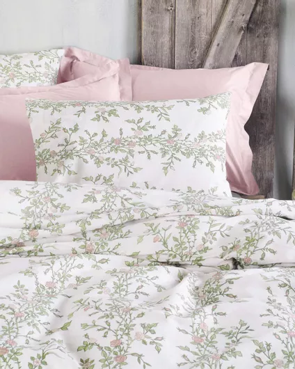 Σετ Μαξιλαροθήκες Rythmos Talia Talia 50x70cm 2τμχ Ροζ