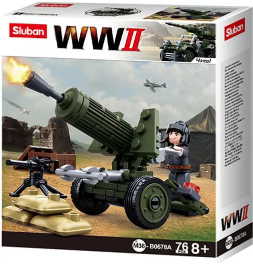 Τουβλάκια Sluban Allied Artillery για 8+ Ετών Σετ 88τμχ