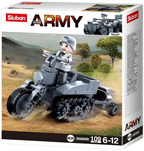 Τουβλάκια Sluban Motor with Tracks για 6+ Ετών Σετ 109τμχ