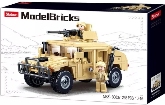 Τουβλάκια Sluban Offroad Assault Vehicle για 10+ Ετών Σετ 256τμχ