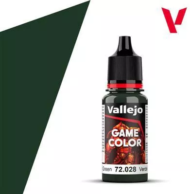 Χρώμα Μοντελισμού Acrylicos Vallejo Game Color 18ml Dark Green