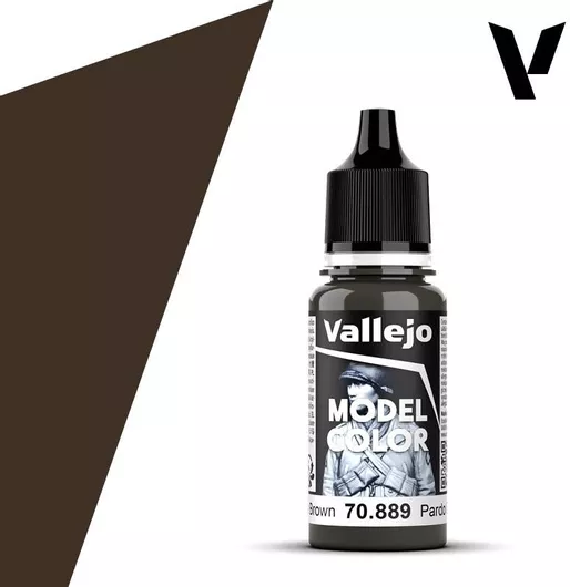 Χρώμα Μοντελισμού Acrylicos Vallejo Model Color 18ml Olive Brown