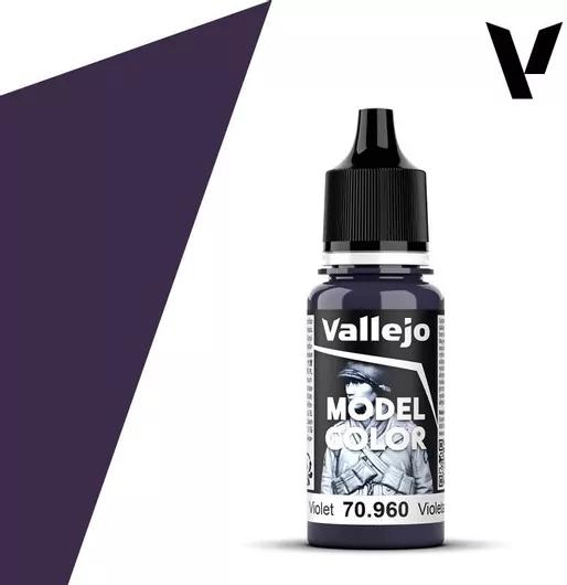 Χρώμα Μοντελισμού Acrylicos Vallejo Model Color 18ml Βιολετί