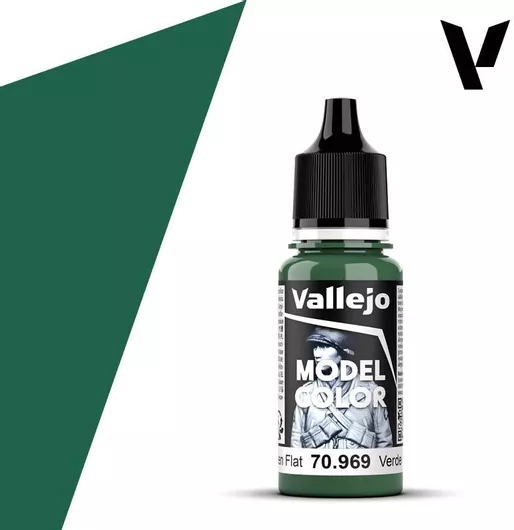 Χρώμα Μοντελισμού Acrylicos Vallejo Model Color 18ml Park Green Flat