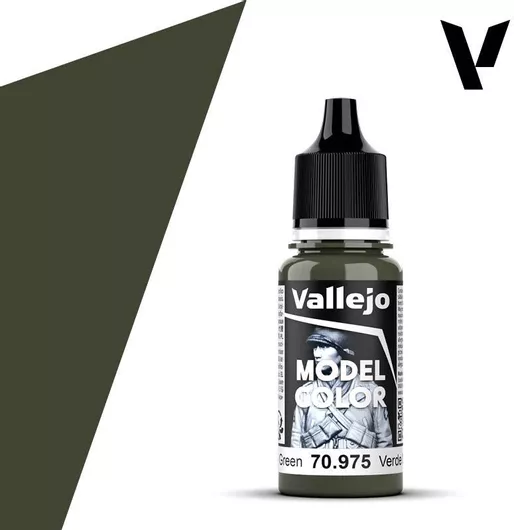 Χρώμα Μοντελισμού Acrylicos Vallejo Model Color 18ml Military Green
