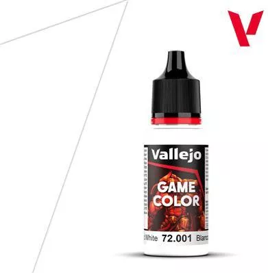 Χρώμα Μοντελισμού Acrylicos Vallejo Game Color 18ml Dead White