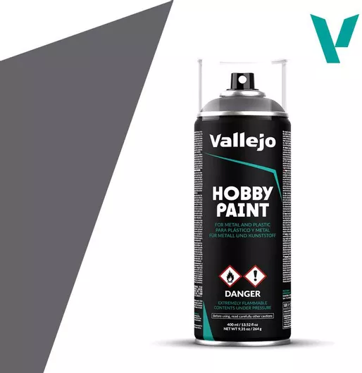 Χρώμα Μοντελισμού Spray Acrylicos Vallejo 400ml Gunmetal