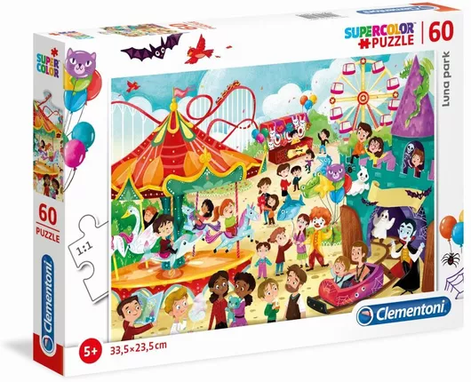 Puzzle 2D Clementoni Luna Park 60 Κομμάτια για 5+ Ετών