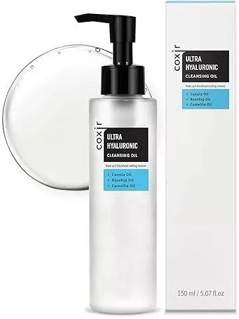 Λάδι Καθαρισμού Προσώπου Coxir Ultra Hyaluronic Make up & Blackhead Melting Remover 150ml
