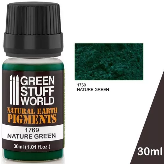 Χρώμα Μοντελισμού Green Stuff World Pigment 30ml Nature Green