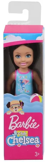 Κούκλα Mattel Barbie Τσέλσι & Φίλες Beach Doll Dolphin Suit για 3+ Ετών