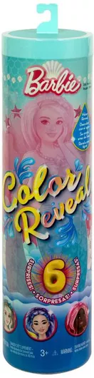 Κούκλα Mattel Barbie Color Reveal Ονειρικές Γοργόνες HRK12 για 3+ Ετών Τυχαία Επιλογή Σχεδίου