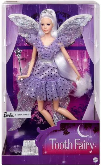 Κούκλα Mattel Barbie Συλλεκτική Νεράιδα των δοντιών JCW43 για 6+ Ετών