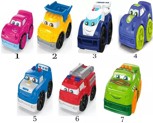 Τουβλάκια Mega Bloks FVR53 Οχηματάκι για 12+ Μηνών Τυχαία Επιλογή Σχεδίου