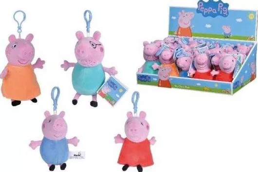 Μπρελόκ Simba Peppa Pig Plush 16cm Simba