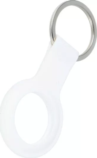 Μπρελόκ Silicone για Airtag / Forcell F-Tag Λευκό