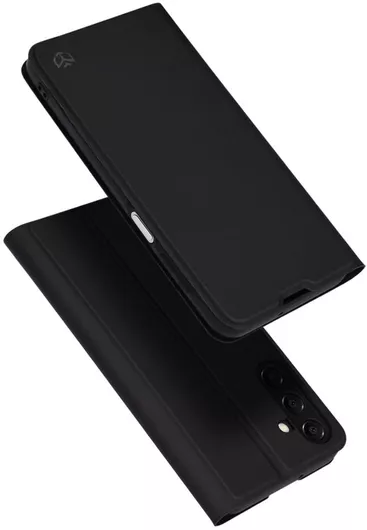 Techsuit Book Σιλικόνης/Δερματίνης Μαύρο Samsung Galaxy A16 - Techsuit