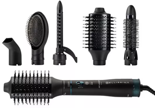 Ηλεκτρική Βούρτσα Μαλλιών Belissima Style Expert 6 σε 1 για Μπούκλες & Ίσιωμα με Αέρα 1000W