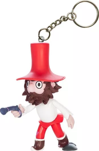 Μπρελόκ Tisso-Toys Rumcajs από Πλαστικό Κόκκινο