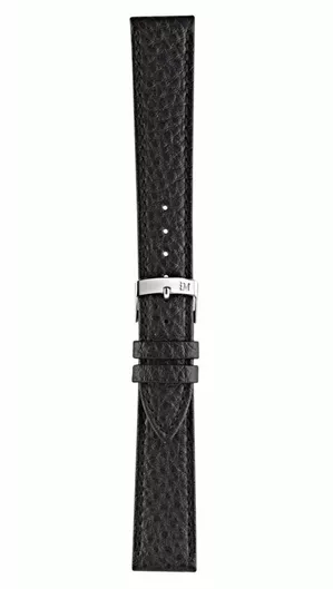 Λουράκι Ρολογιού Morellato Straps Duster από Δέρμα 18mm Μαύρο